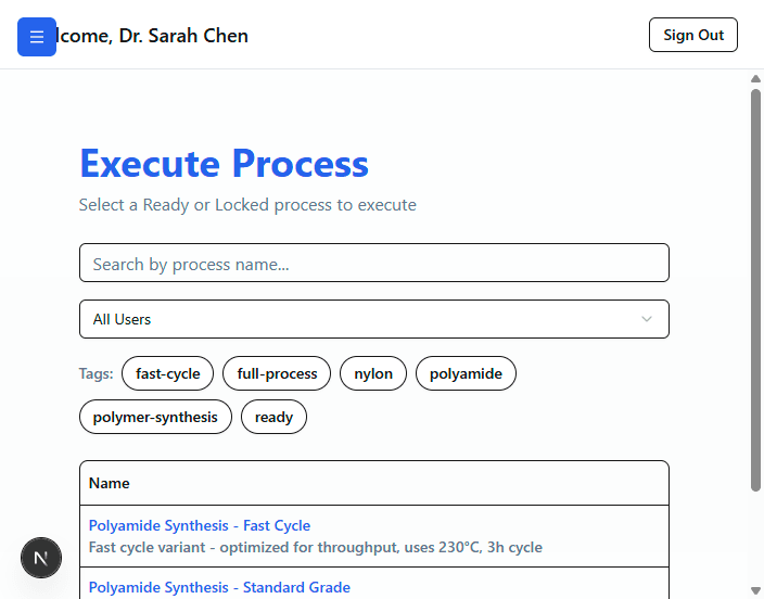 Workflow Execution - Step-by-step process execution